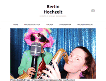 Tablet Screenshot of berlin-hochzeit.org